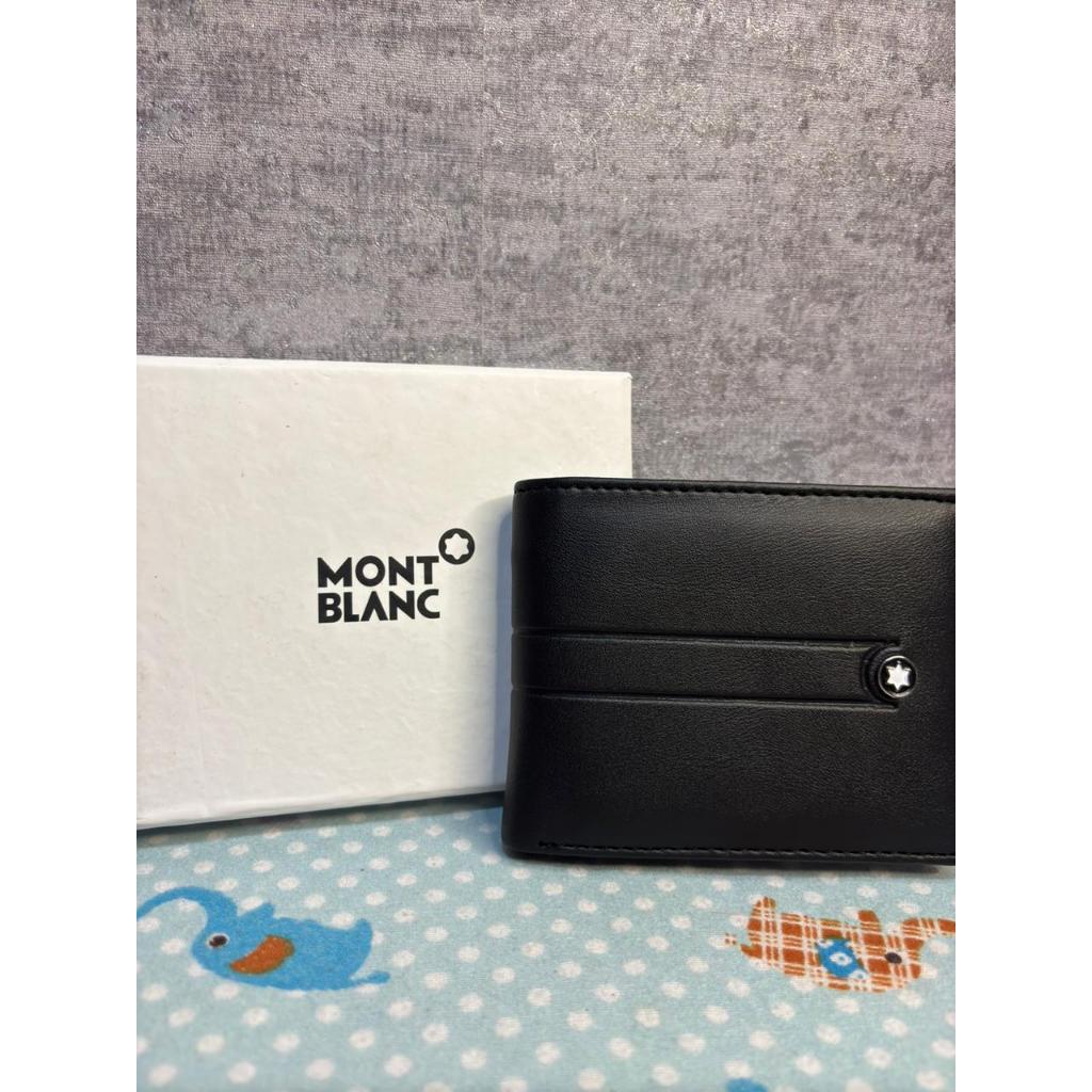 Dompet pria lipat kulit import 100% MONT BLANC - 6619