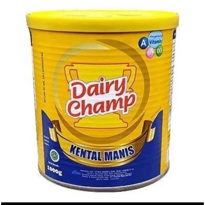 

Susu Kental Manis Dairy Champ 1kg Kaleng