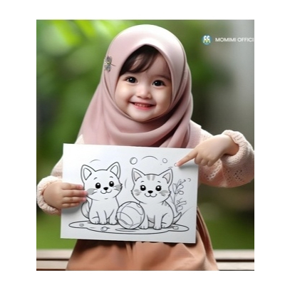 

KERTAS MEWARNAI ANAK / KERTAS GAMBAR MEWARNAI UNTUK ANAK PAUD TK SD - A4 70 GSM (PART 2)