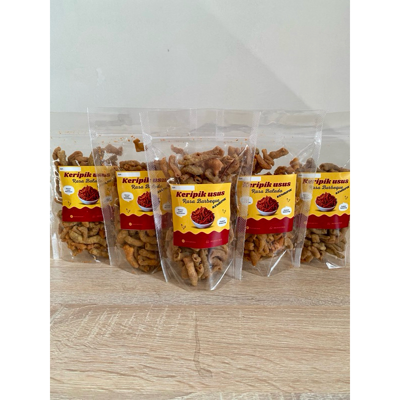 

Kemripik.kres keripik usus ayam renyah gurih 100gram