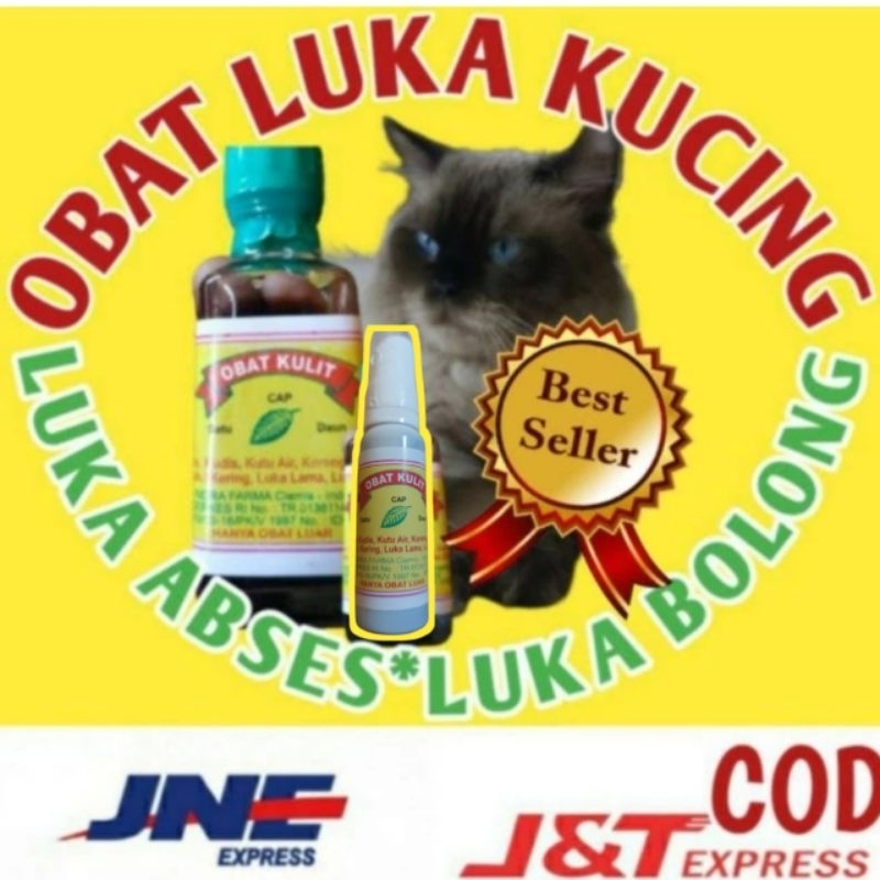 OBAT LUKA KUCING LUKA BOLONG LUKA ABSES UNTUK MENGOBATI SEMUA JENIS LUKA LUAR BISA DIPAKAI UNTUK MAN