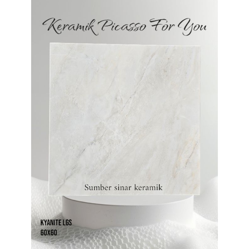 Keramik Lantai 60x60 Kyanite Lgs | Glossy | Picasso | Kw-1