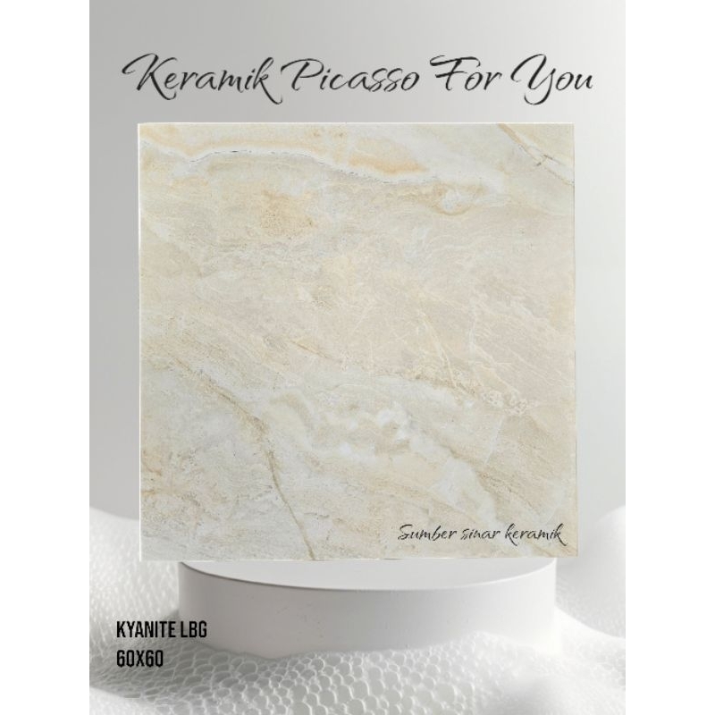 Keramik Lantai 60x60 Kyanite Lbg | Glossy | Picasso | Kw-1