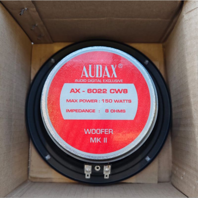 Speaker Subwoofer AUDAX 6 Inch AUDAX AX-6022 150 Watt Original