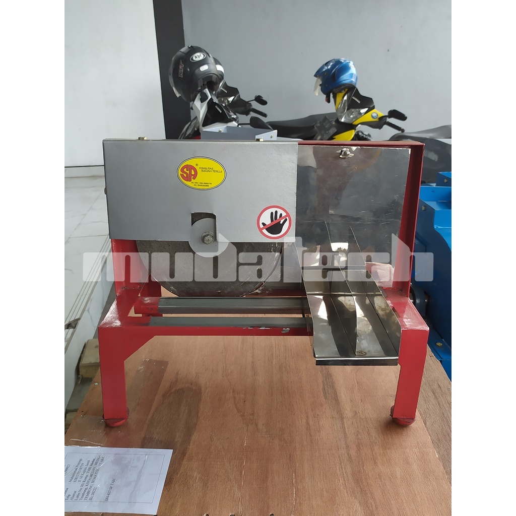 Mesin Potong Keripik Tempe Sagu Alat Pemotong Iris Kripik Tempe