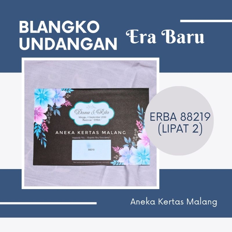 Blangko Undangan Erba 88219 (Cek Deskripsi)