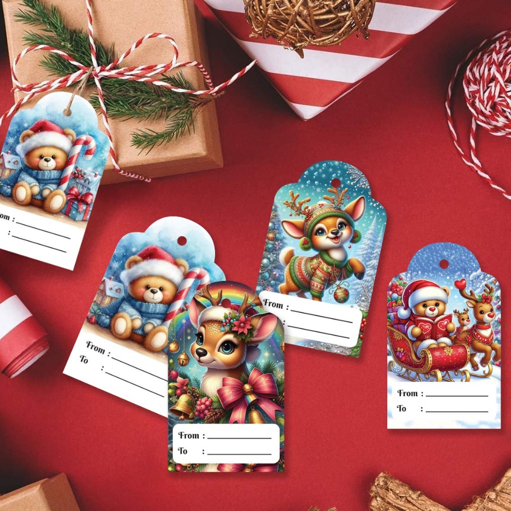 

Hangtag Label 85 | Hangtag Label Edisi Natal | Hiasan Box Kue | Gantungan Box (1 Bal 500 Pcs)