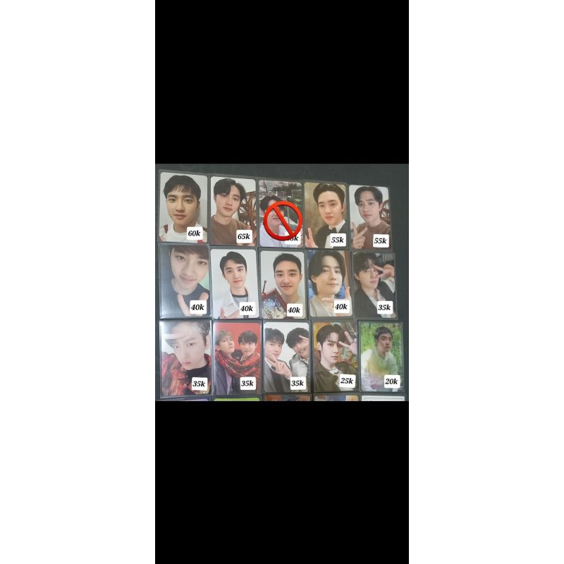 Official Photocard (PC) EXO NCT Lemonilo Scarlet Straykids Ultramilk