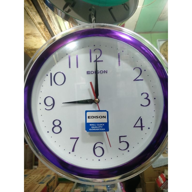 Jam Dinding Edison 29cm