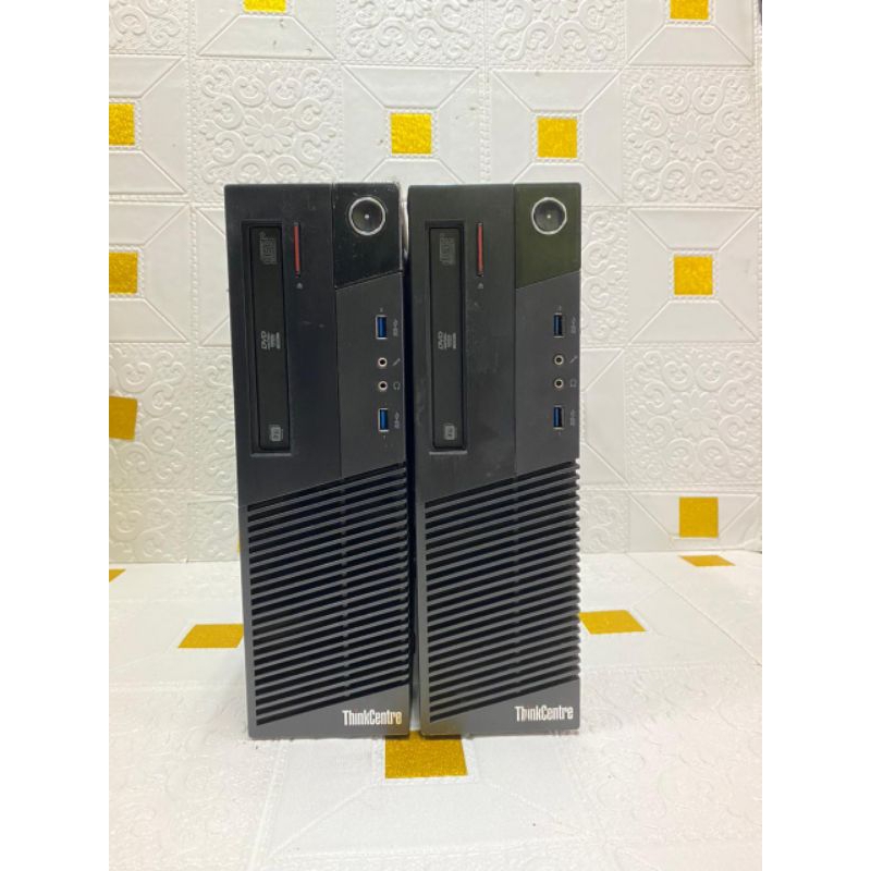 CPU LENOVO THINKCENTRE M93P DEKSTOP CORE I5 4590  RAM 4GB HDD 500 GB  MURAH AJA