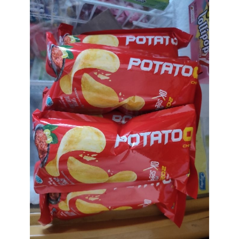 

PotatoQ rasa sambal daun jeruk isi 10 pcs