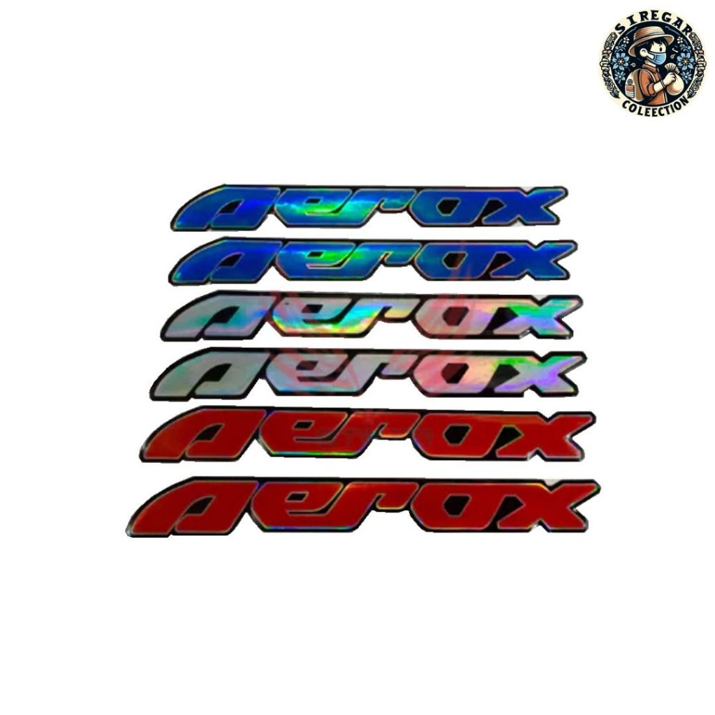 Stiker Logo Emblem Timbul Aerox Karet Termurah Dan Terlaris