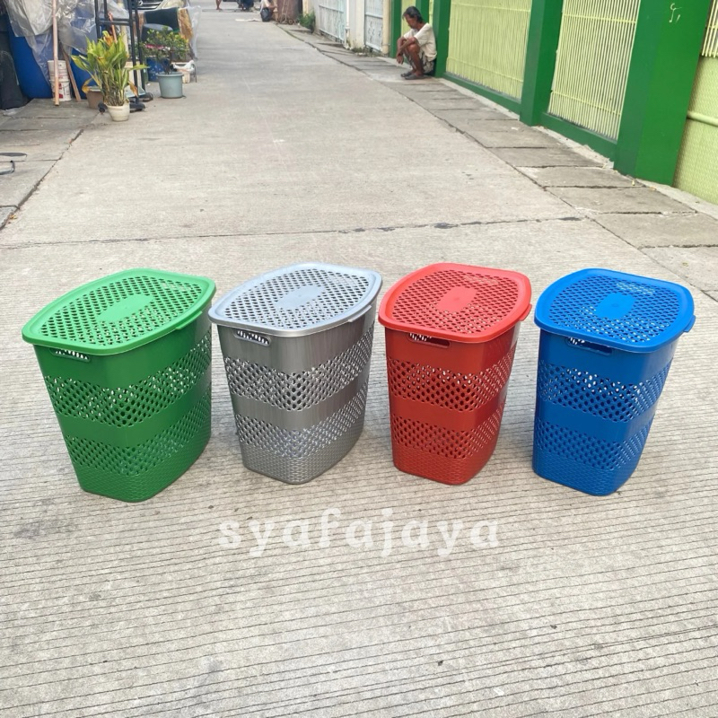 Keranjang Pakaian Shallom / Keranjang Laundry / Keranjang Baju Kotor / Keranjang Pakaian Kotor
