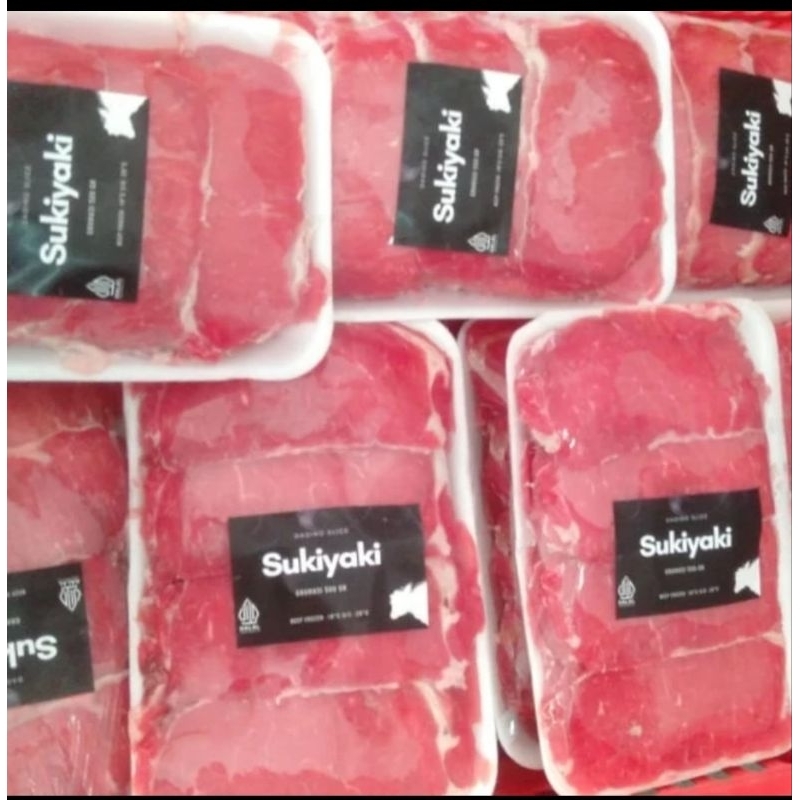 

Daging Sapi Sukiyaki Beef