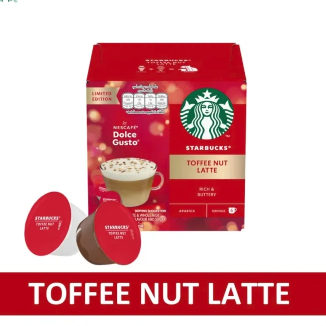 

Dolce Gusto Starbucks Toffee Nut Latte Coffee capsules