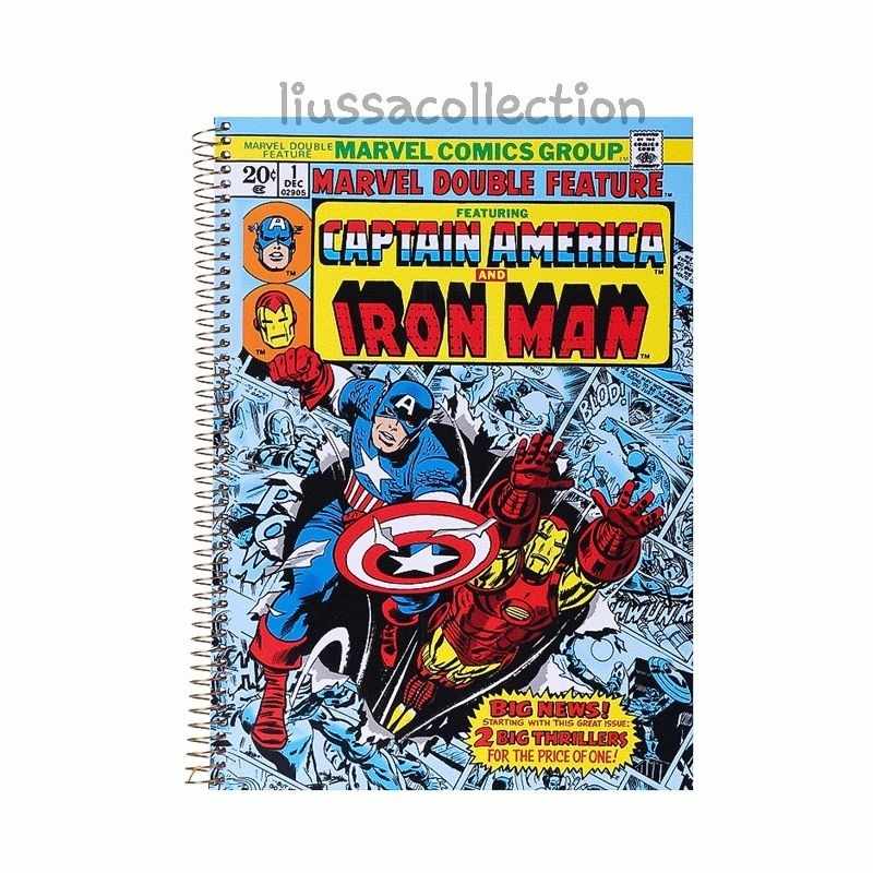 

Buku Miniso - Marvel Wirebound Book