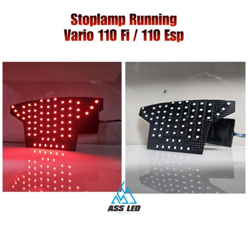 Stoplamp Running Vario 110 Fi / 110 Fi Esp 11 mode wajib DC led strip