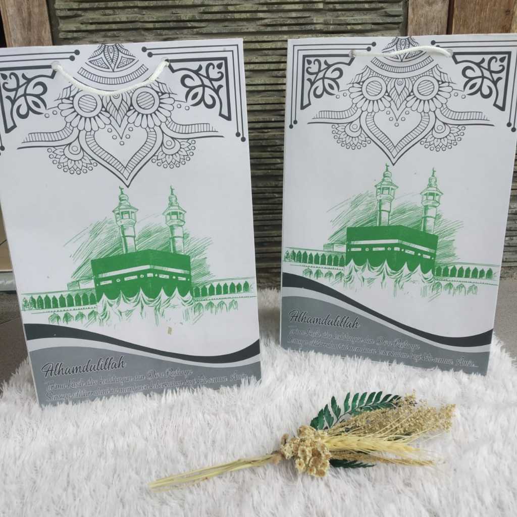 

1 pack paperbag Haji & Umrah isi 12 pcs murah