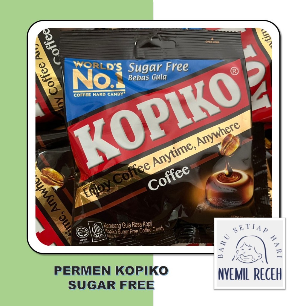 

Permen Kopiko Sugar Free Zak Isi 25 butir x 3gr