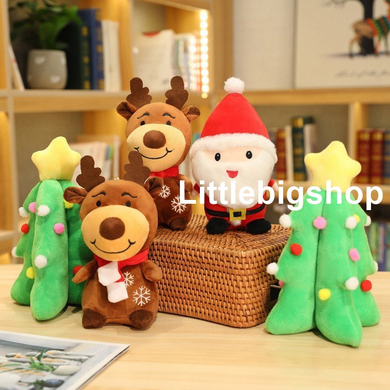 HIASAN BONEKA CHRISTMAS NATAL POHON SNOWMAN RUSA SANTA HIASAN NATAL BONEKA