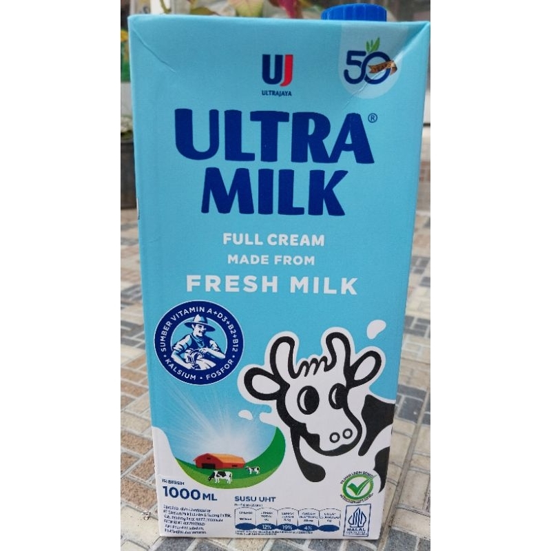 

Ultra Milk 1 Liter Full Cream Uht