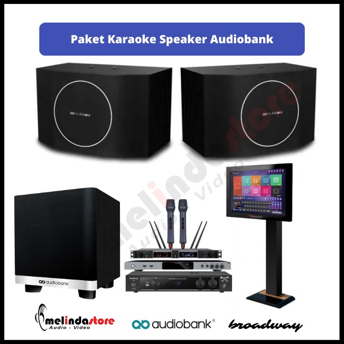 Paket Karaoke Speaker Audiobank