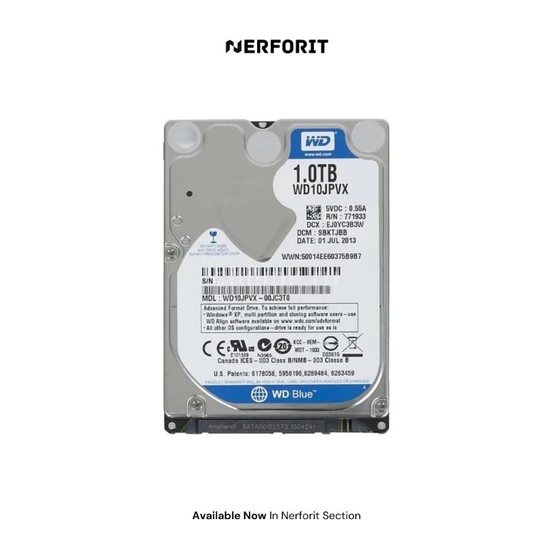 HARDISK INTERNAL 1TB LAPTOP
