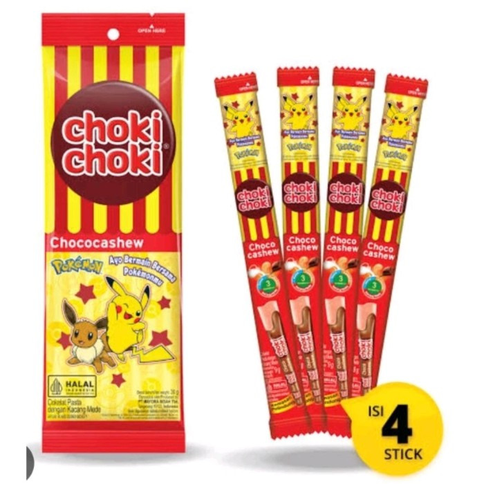 

CHOKI CHOKI 4X36GR CHOCO CASHEW