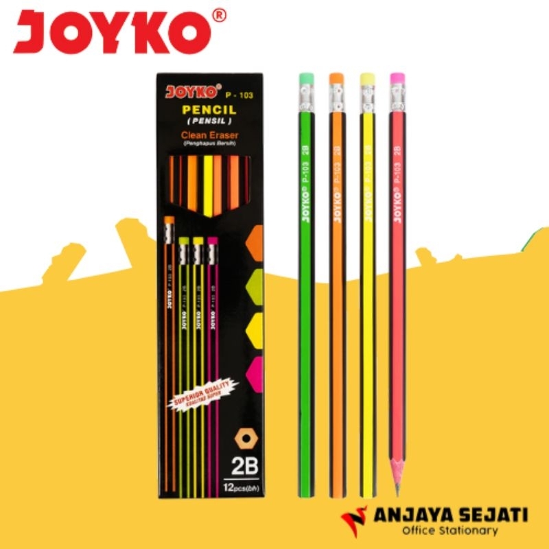 

Pensil 2B Joyko P-103 | Perlusin