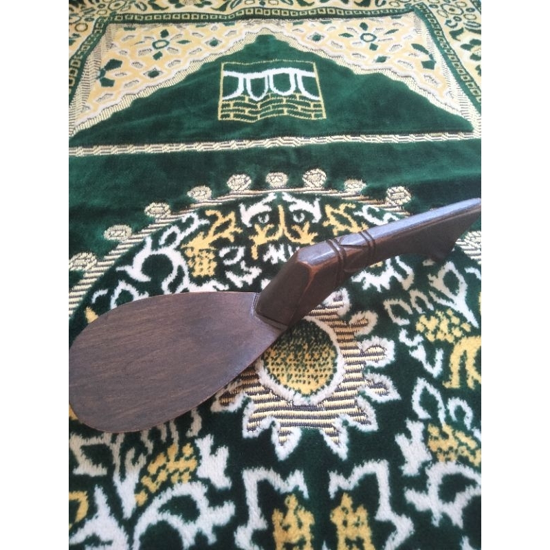 centong kayu jati tua antik bekas pakai