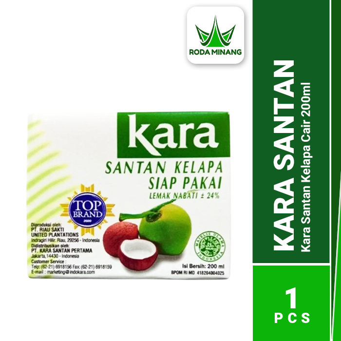 

Kara Santan Kelapa Krim Cair UHT Santen Instant Kotak Coconut Cream 200ml