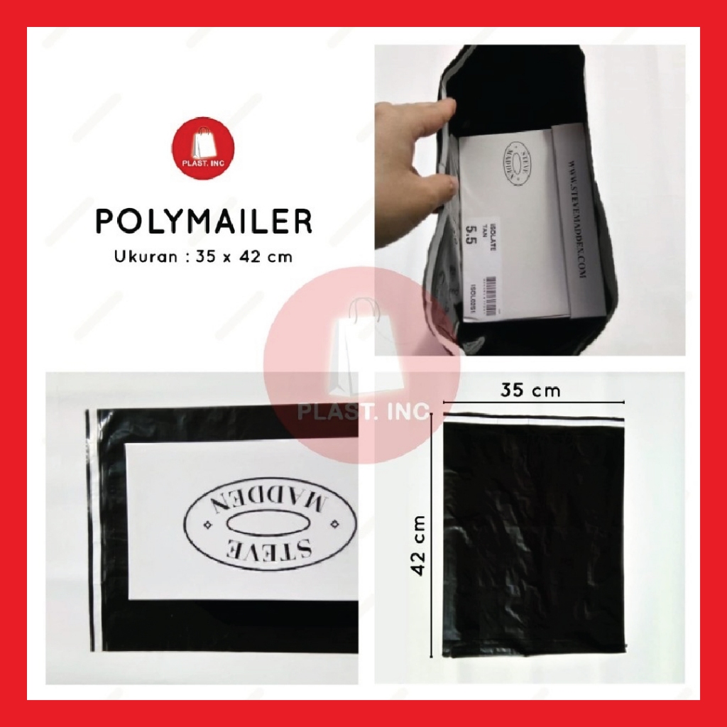 

POLYMAILER 35X42 / KANTONG PACKING / PLASTIK PACKING OLSHOP / AMPLOP PLASTIK