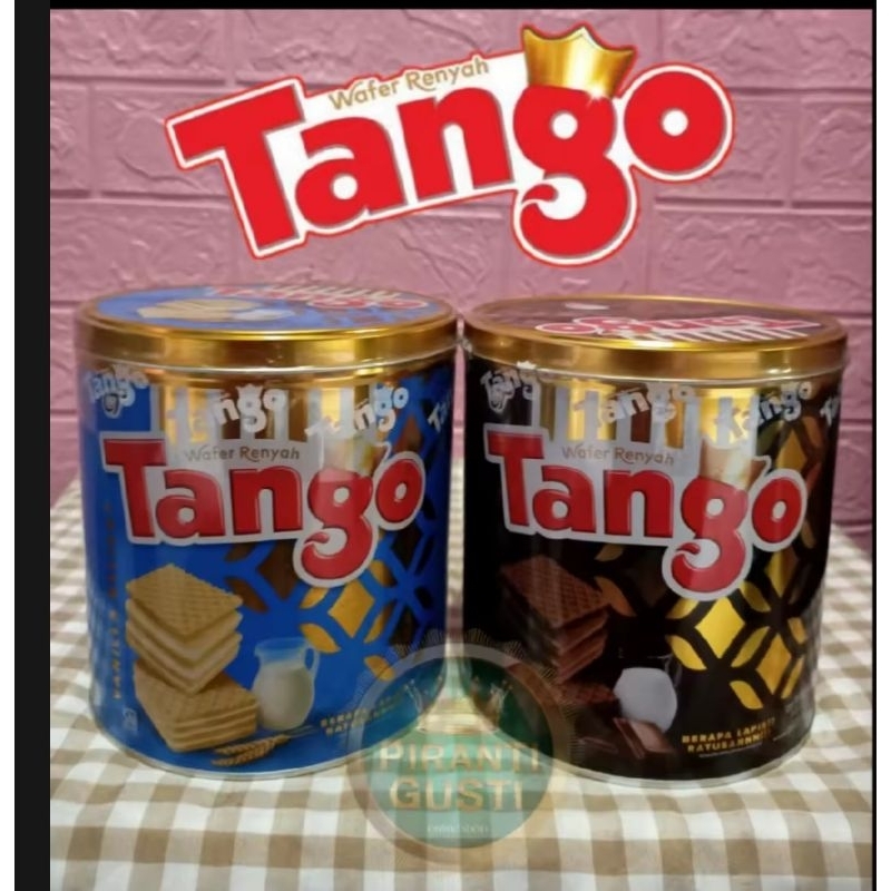 

Tango wafer coklat dan vanila kemasan kaleng 270 gram