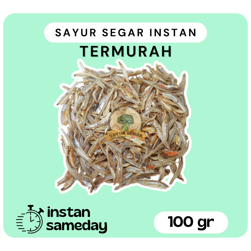 

Ikan Asin teri Jengki 100gr - Sayursegarinstan