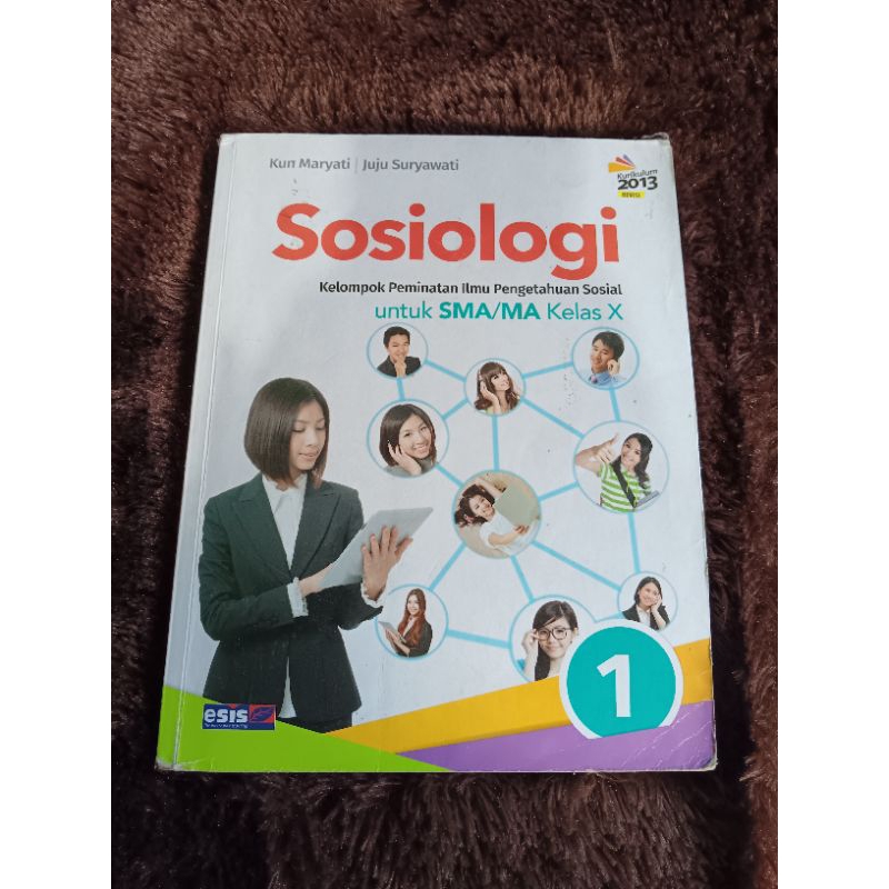 BUKU SOSIOLOGI KELAS 10 KUN MARYATI