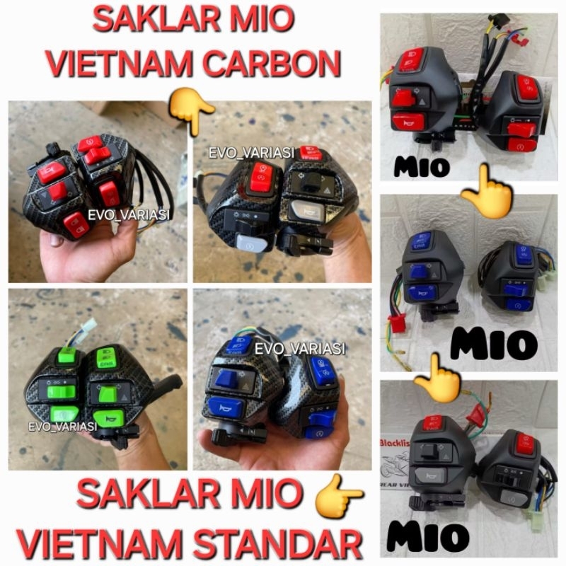 SAKLAR MIO VIETNAM UNIVERSAL MIO KARBU INJEKSI FI SAKLAR VIETNAM MIO CARBON HOLDER SOCKET