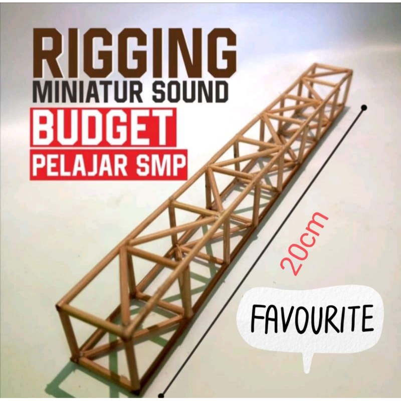 STAGE RIGGING MINIATUR SOUND