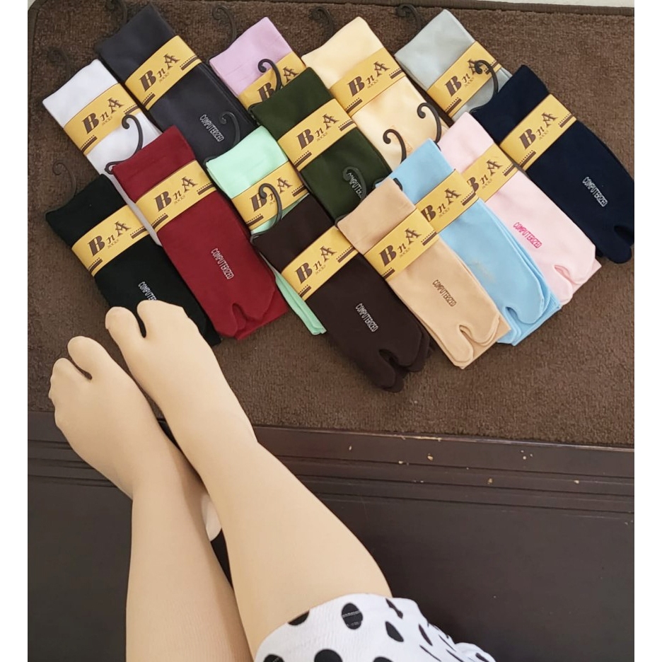 COD Joy KTB Kaos Kaki Jempol Selutut Kaos Kaki Polos Panjang Sampai Lutut kaos Kaki Dewasa Muslimah