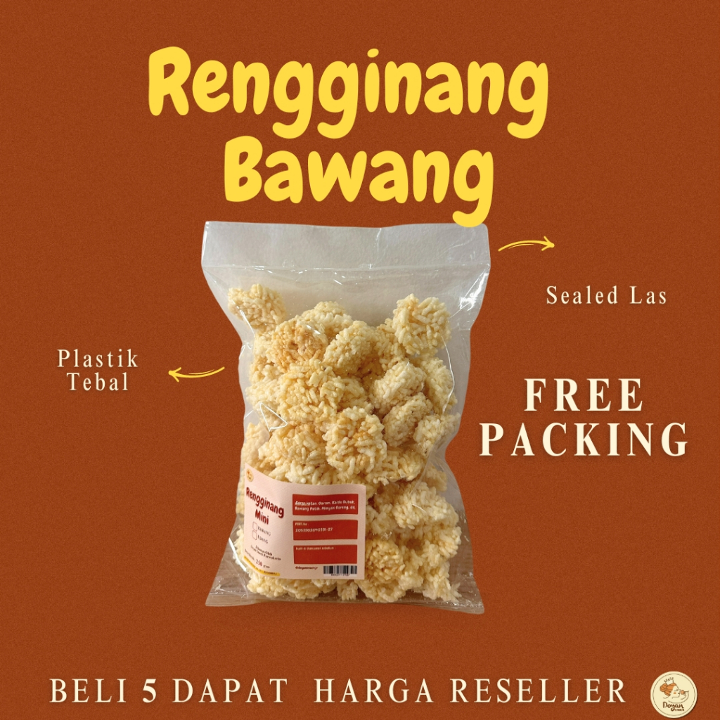 

RENGGINANG BAWANG / RENGGINANG UDANG 250GR