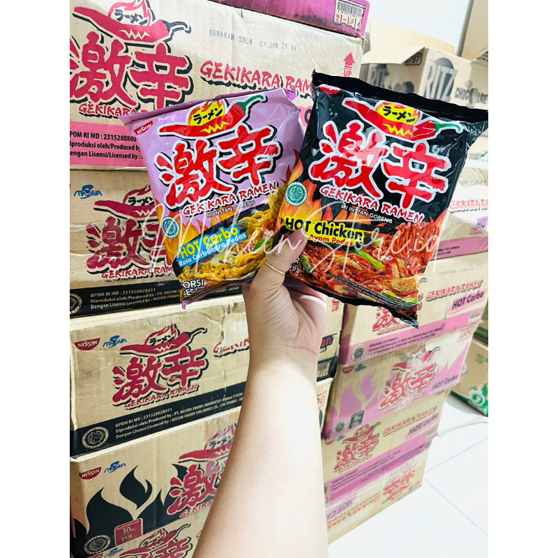 

Nissin Gekikara Ramen Porsi Besar - Netto 118 gr | exp 06.2025