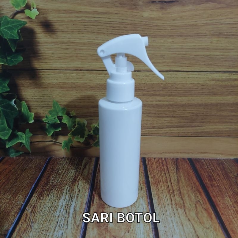 BOTOL SPRAY TRIGGER 150ML/BOTOL 150 ML SPRAY TRIGER PUTIH