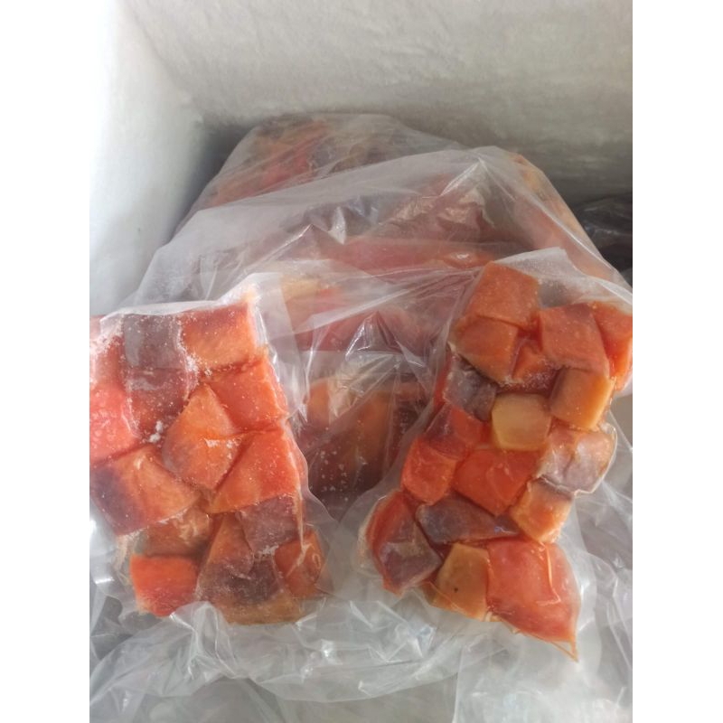 

Salmon Sashimi Potongan Dadu Kemasan 250gr/pack