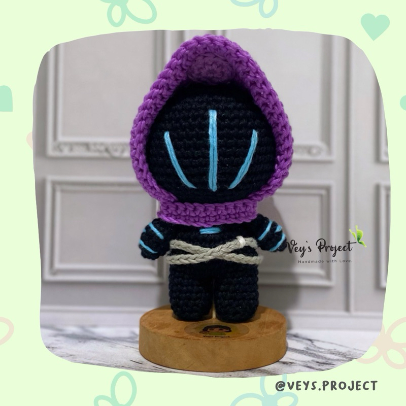 Boneka Rajut Omen Type 2 || Omen Valorant Amigurumi