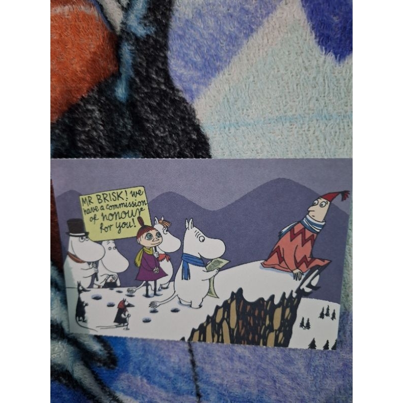 

kartu pos moomin/moomin postcard