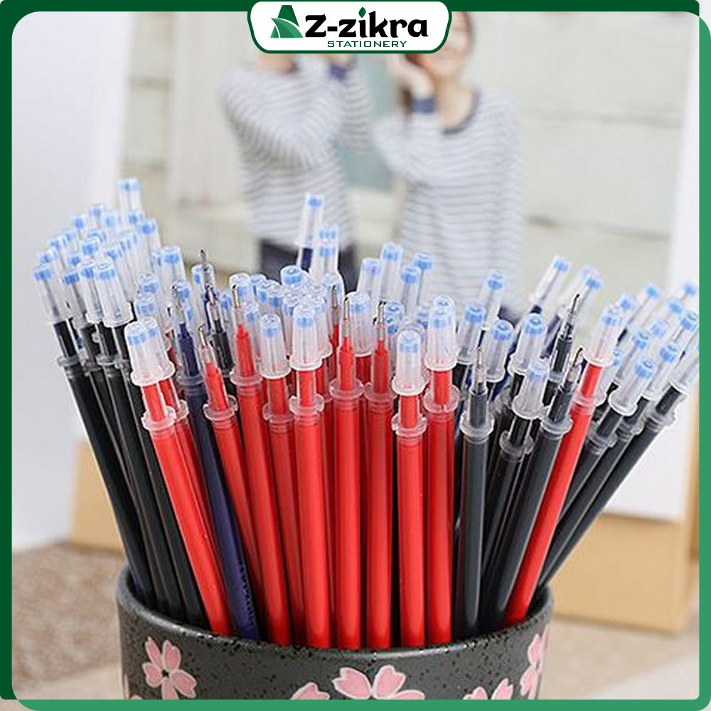 

TINTA PULPEN PENA GEL REFILL 0.5MM REFILL TINTA GEL ISI ULANG Az Zikra Stationery A6