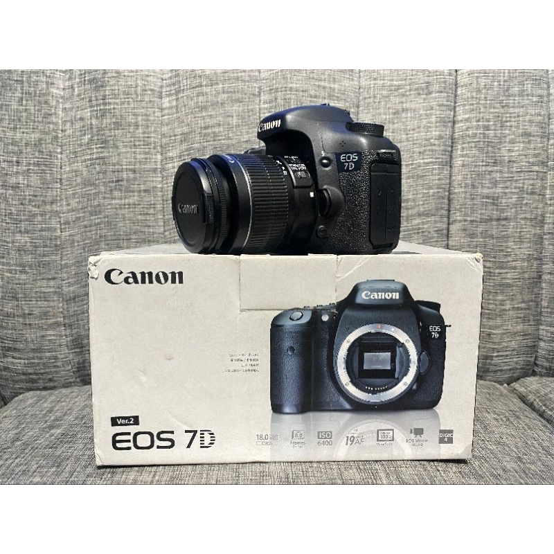 Canon 7d mark i bekas mulus no vignet