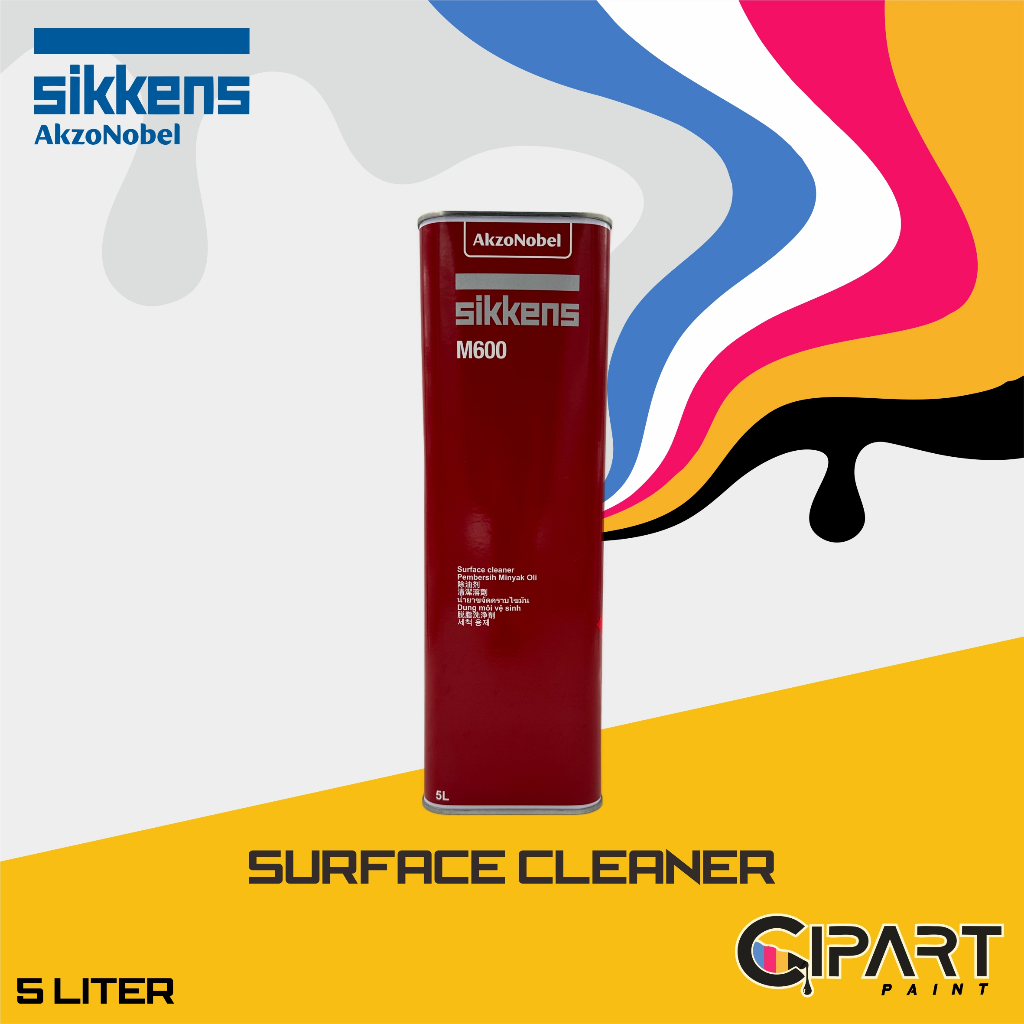Degreaser Surface Cleaner Sikkens AkzoNobel M600, Pembersih Minyak Residu