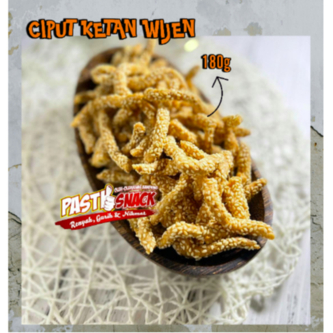 

SNACK CIPUT KETAN WIJEN 180GR CEMILAN MANIS ENAK PASTISNACK!