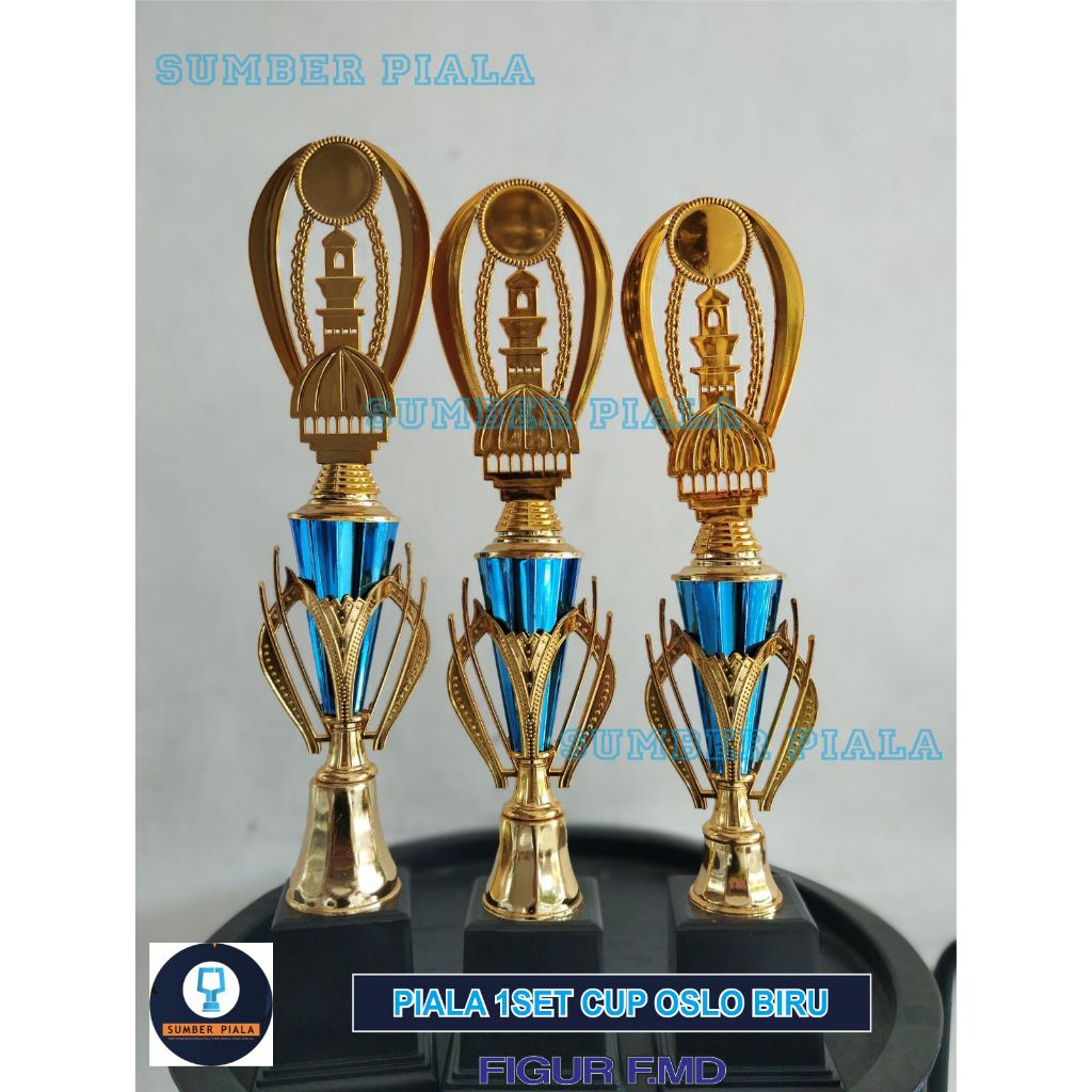 PIALA 1SET MARMER BOLA FIGUR F.MD