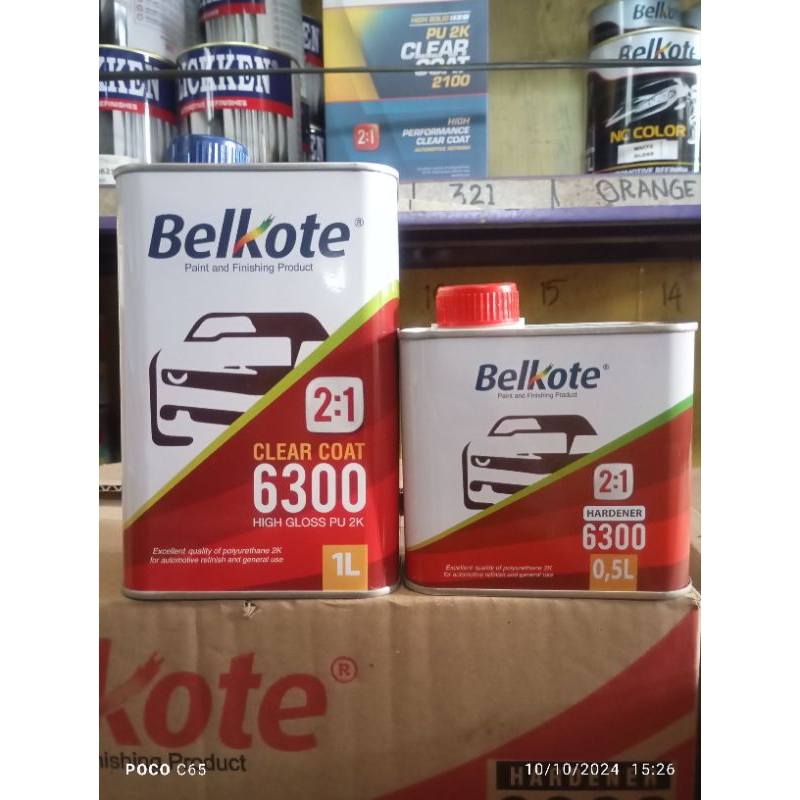 Clear Coat Belkote  6300 Vernis Mobil